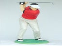Golfer Figur, Golf, Golfen, Minigolf, Mensch, Sport