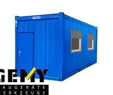 Bürocontainer 20' mit/ohne Einrichtung