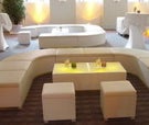Sofa "Bianco Viertelkreis"