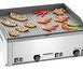 Griddleplatte / Elektrogrill glatt/gerillt, 400V/6kW/16A, L48xB65xH29 cm, Temperaturbereich von 50 °C bis 300 °C
