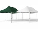 Faltzelt mieten (6x3m) – Wasserdichter Pavillon in Weiß oder Grün für Events - Galerie - Bild 1