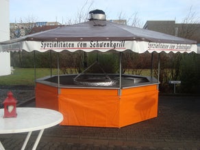 Schwenkgrill, Grillpavillon, Grill