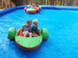 Boote fahren, Kurbelboote mit Pool (inkl. Anlieferung u. Aufbau + Abbau u. Abholung im Umkreis) - Galerie - Bild 2