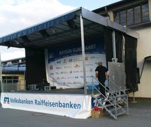 Trailerbühne / Bühnentrailer / Mobile Anhänger Bühne - Ultralite Pro Stage 8x6m