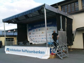 Trailerbühne / Bühnentrailer / Mobile Anhänger Bühne - Ultralite Pro Stage 8x6m