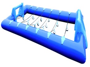 Menschenkicker mit Seilen Human Table Soccer