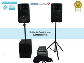 Musikanlage mieten · Kompakte PA-Anlage für Feiern & Events