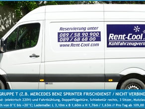 MB Sprinter Kastenwagen mit Frischdienstausbau
