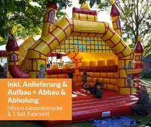 Hüpfburg Schloss XXL (inkl. Anlieferung im Umkreis)