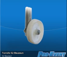 Torrolle für Bauzaun