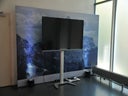 Fernseher, 70 Zoll, TV, Bildschirm, Display, Samsung, Full HD LED, Leinwand, LED, Public Viewing, WM, Fussball, Wm Special, TV
