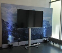 Fernseher, 70 Zoll, TV, Bildschirm, Display, Samsung, Full HD LED, Leinwand, LED, Public Viewing, WM, Fussball, Wm Special, TV