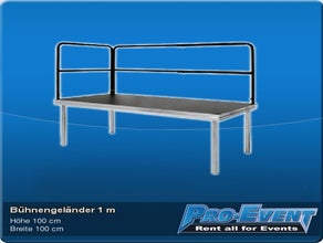 Bühnengeländer 1 m