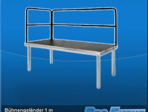 Bühnengeländer 1 m
