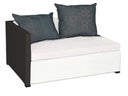 Loungesofa / Rattancouch / Outdoor Eckcouch 2-Sitzer FREIRAUMCORNER Ecke