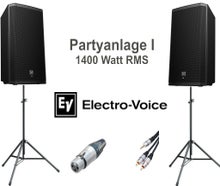 komplette Beschallungsanlage  EV ZLX 12  DJ Party Pack I