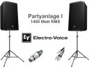 komplette Beschallungsanlage  EV ZLX 12  DJ Party Pack I
