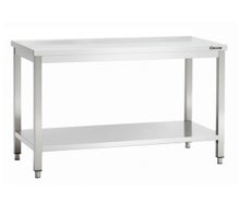 Arbeitstisch, Edelstahl 140cm Ablagetisch, Tisch, Zubereitung, Arbeitsplatte
