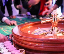 Roulette Tisch grün