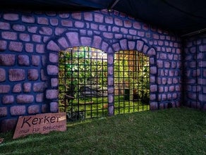 Krokodil Grotte, Grusel Party, Halloween Dekoration