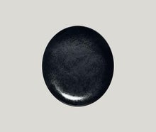 Karbon Teller flach Coup schwarz ø 21cm (Dessert)