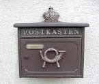 Briefkasten/ Domizil zu vermieten, weiter Inanspruchnahme erfolgt nach Absprache