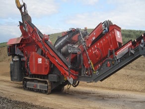 Prallbrecher GIPOREC  R 90  FDR GIGA mit Siebanlage