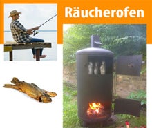 großer Party und Event Räuchertonne