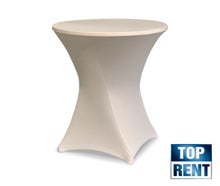Stehtisch mieten, Stehtisch mieten mit Husse, LED Stehtisch, Glas Stehtisch