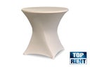 Stehtisch mieten, Stehtisch mieten mit Husse, LED Stehtisch, Glas Stehtisch