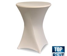 Stehtisch mieten, Stehtisch mieten mit Husse, LED Stehtisch, Glas Stehtisch