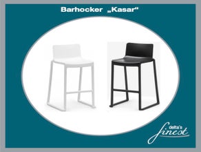 Barhocker "Kasar" Barstuhl, Tresenstuhl, Bar-Hocker , Bar-Chair- Messe-Stuhl, Lounge-Hocker