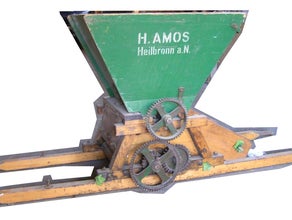 Weinpresse - nostalgisch - original