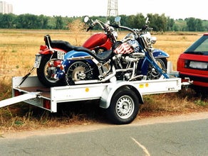 Motorradanhänger für bis zu 2 Motorräder
