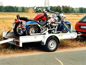 Motorradanhänger für bis zu 2 Motorräder