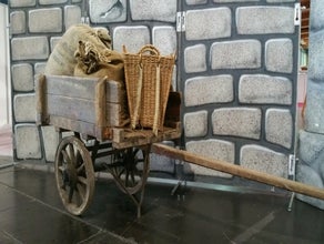 Handwagen Wagen 3 - Marktkarren