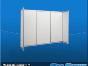 Messestellwand 1 m