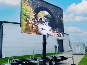 LED Wand 21 m²– 2 Eventtage inkl. Lieferung für 5.000 €
