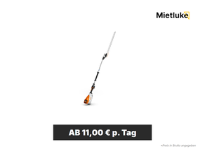Akku-Teleskop-Heckenschere Profi mieten - ab 11,00 € pro Tag