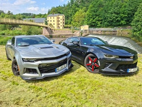 Camaro 6.2 V8 als Hochzeitsfahrzeug 453 PS Automatik mit Schaltwippen