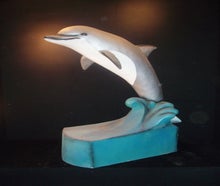 Delphin Figur, Unterwasserwelt, Meer, Ozean, Wassersäuger, Meerestier