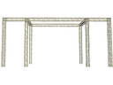LED Wand Support mit Eventgewicht und Bannerausleger 11,20x 5,00 m mieten