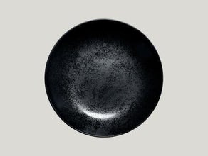 Karbon Teller tief Coup schwarz ø 23cm