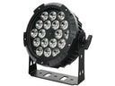 LED Floorspot mit 180 Watt mit RGBW Farbmischung / kann auch aufgehängt werden / DMX-steuerbar