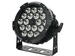 LED Floorspot mit 180 Watt mit RGBW Farbmischung / kann auch aufgehängt werden / DMX-steuerbar