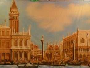Bühnenbild Venedig " Marcus Platz"