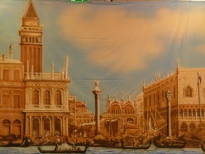 Bühnenbild Venedig " Marcus Platz"