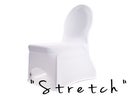 Stuhlhusse "Stretch", Stretchhusse, Stuhl Husse universal / Weiß oder Schwarz - Galerie - Bild 1
