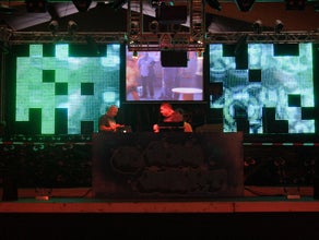 Video LED Effekt Wand - Komplettpaket mit 12qm LED Fläche - inkl. Personal