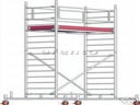 Rollgerüst Arbeitsbühne 0,75x1,8 Arbeitshöhe 5,3m